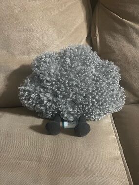 Jellycat Amuseables Storm Cloud Plush 10" Authentic 9.1in x 10.2in x 4.3in